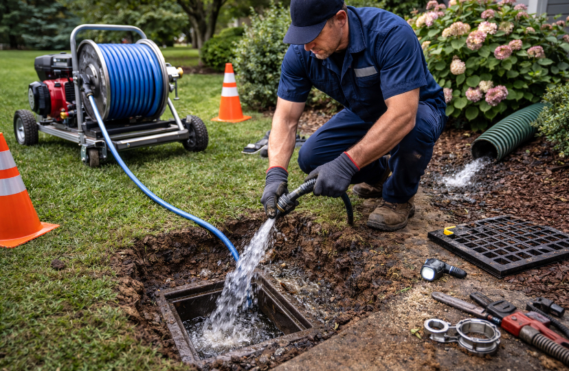 Exterior Drain Services