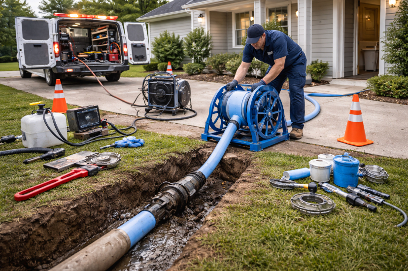 Trenchless Drain and Sewer