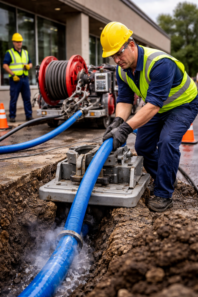 Commercial Trenchless Drain and Sewer Services